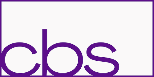 purple cbs Logo